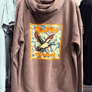 EJW BW Duck Hooded Sweat